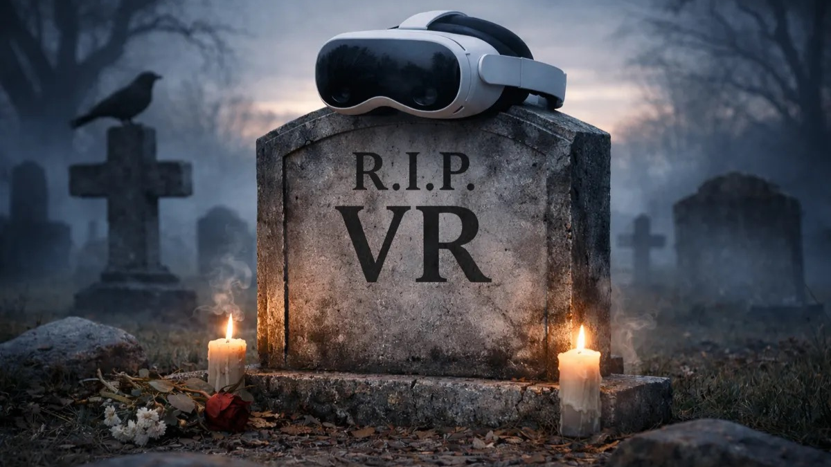VR não morreu. Ele só  está sendo reorganizado e isso dói.