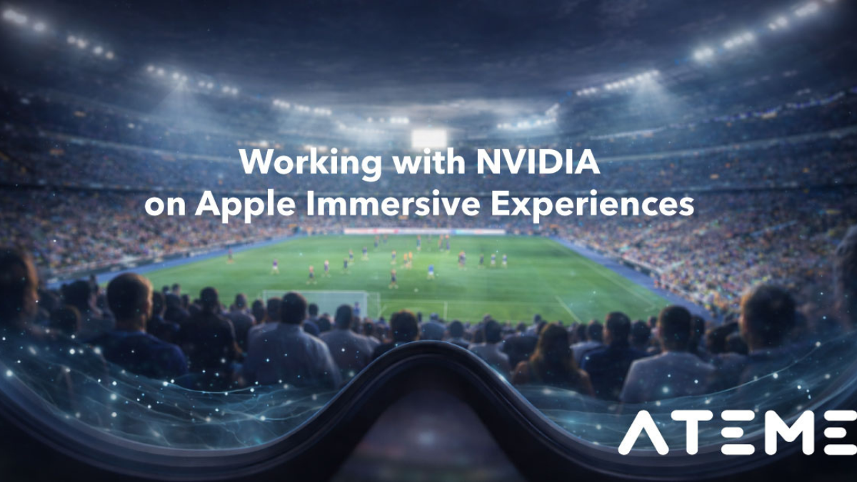 ATEME Lança novos fluxos de trabalho para Apple Immersive