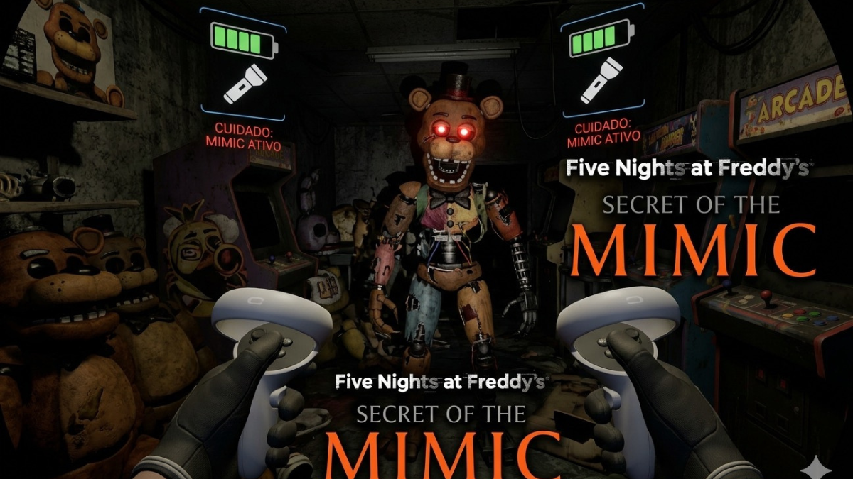 Veja novo trailer de FNAF: Secret of the Mimic VR