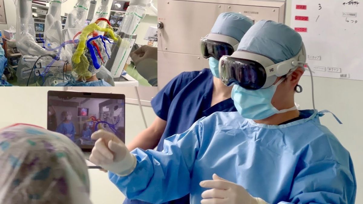 Apple Vision Pro usado na primeira cirurgia de catarata do mundo