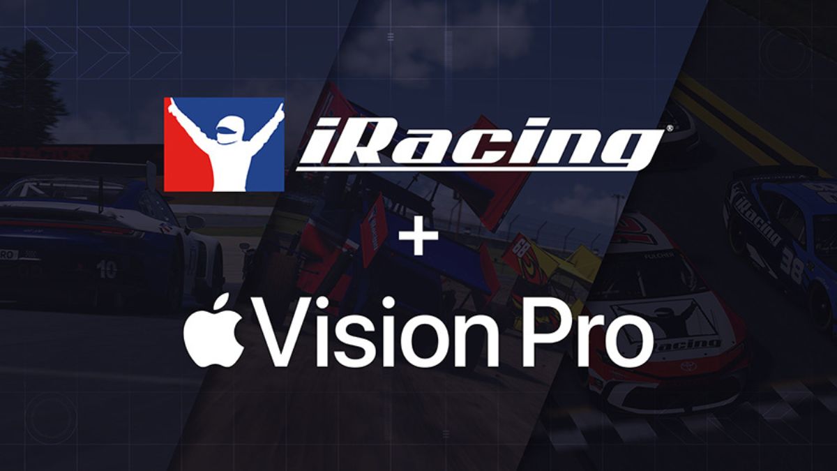 iRacing Connect chega ao Apple Vision Pro