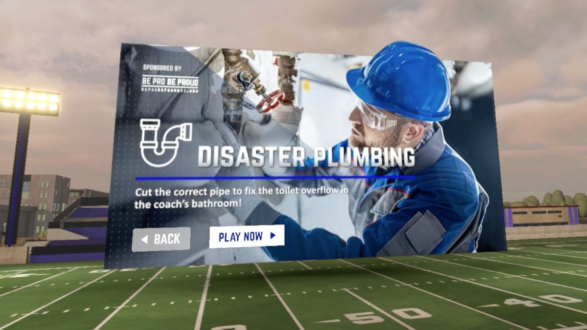 Realidade Virtual está sendo usada para atrair jovens para carreiras técnicas e resolver falta de mão de obra qualificada.