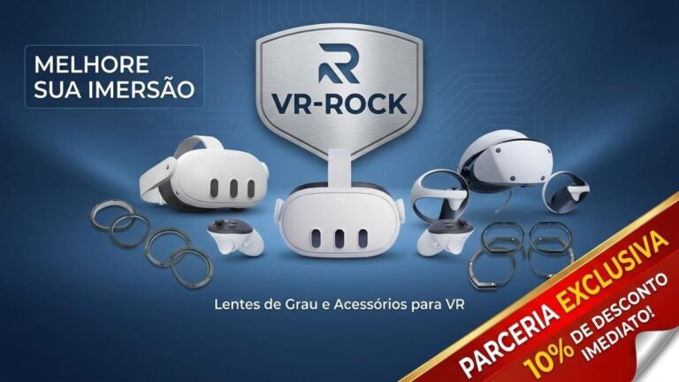 VR-Rock: Lentes de alta qualidade para qualquer headset VR com 10% OFF para leitores do MundoXR Brasil