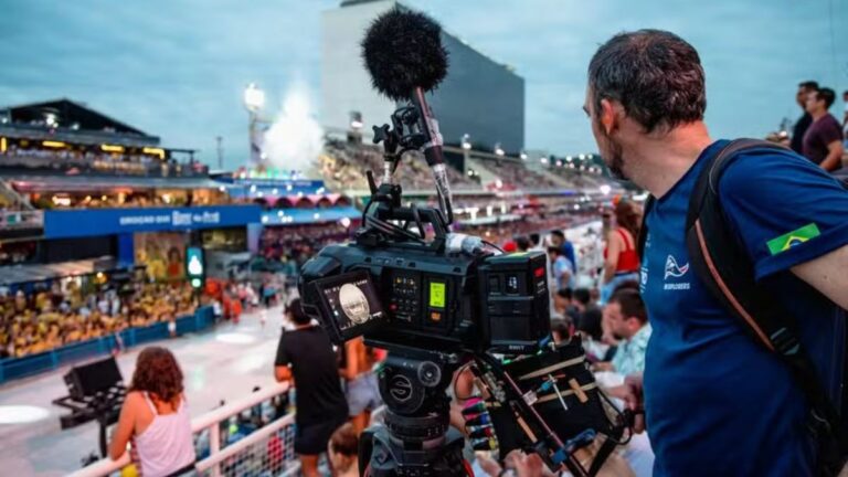 Sapucaí foi filmada com tecnologia IMAX 17K e Apple Immersive Video para projeto internacional