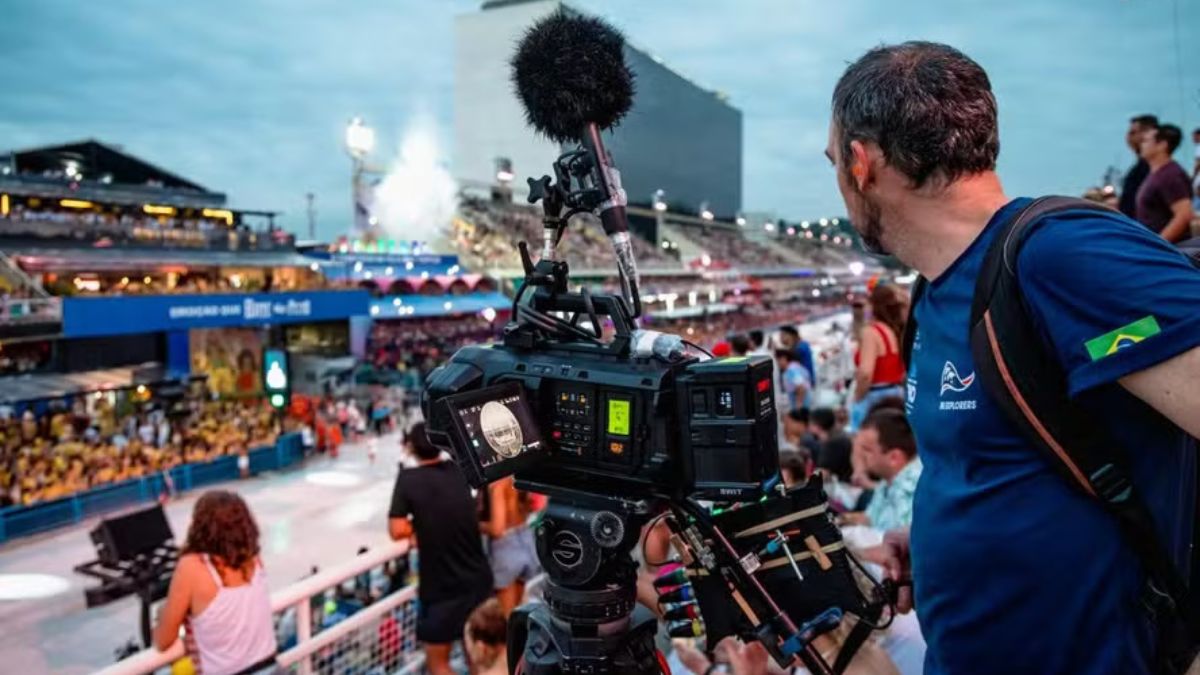 Sapucaí foi filmada com tecnologia IMAX 17K e Apple Immersive Video para projeto internacional