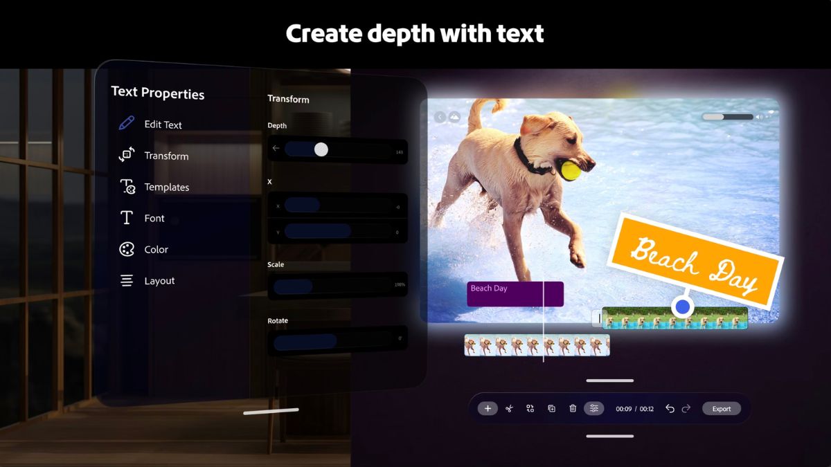 Adobe Premiere chega nativo ao Apple Vision Pro com edição espacial