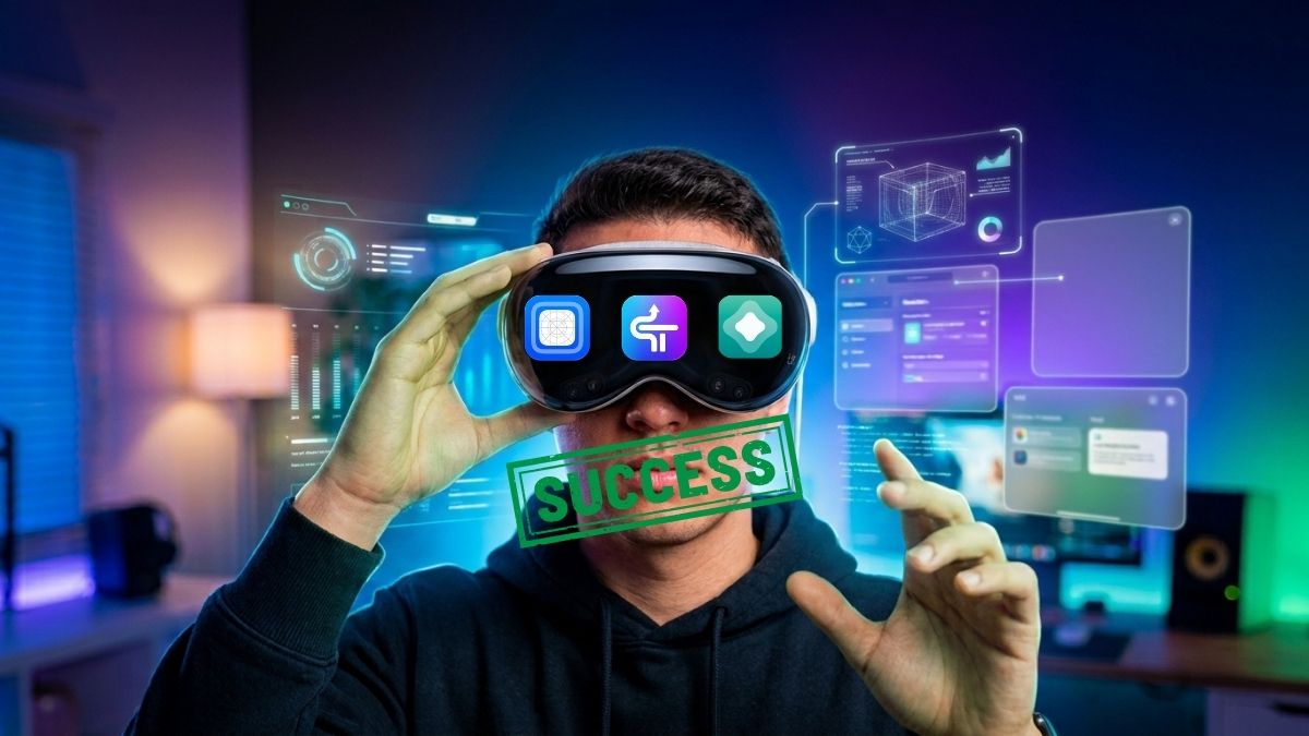 Como consegui fazer Sideload sem fio no Apple Vision Pro